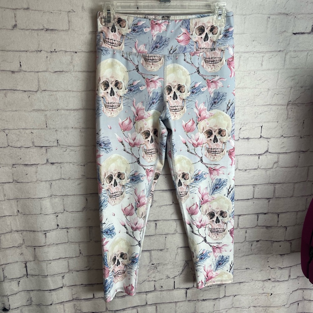 Evolution And Creation Size Medium Cropped Leggin… - image 1